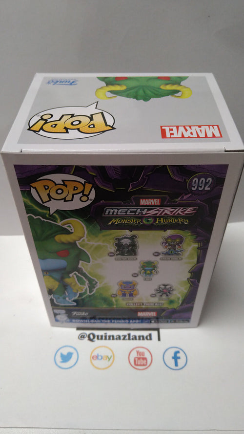 Funko Pop! MARVEL MONSTER HUNTERS 992 Loki (F33)