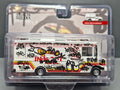 American Diorama 1/64 Food Truck Graffiti Style  (CT07)