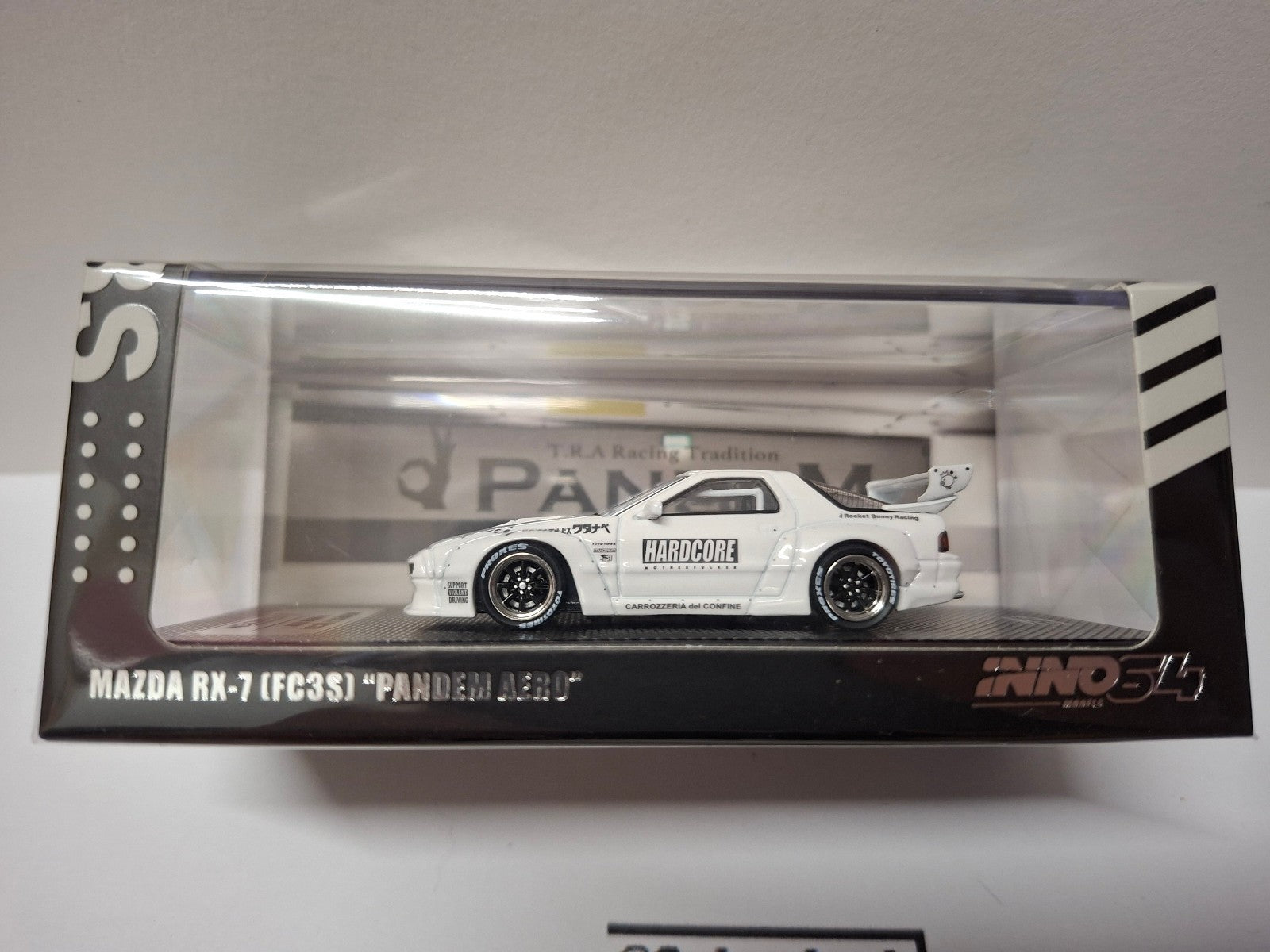 INNO64 Mazda RX7 (FC3S) PANDEM AERO Widebody Kit, white (CP01)