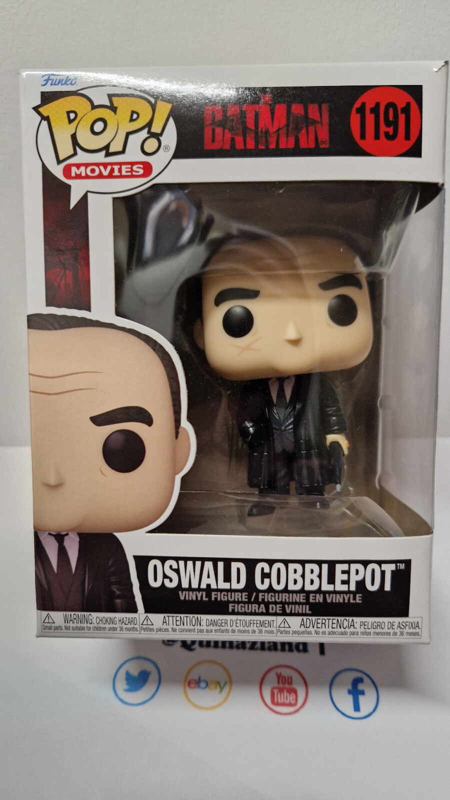 Funko Pop! Moovie Batman 1191 Oswald Cobblepot (F38)