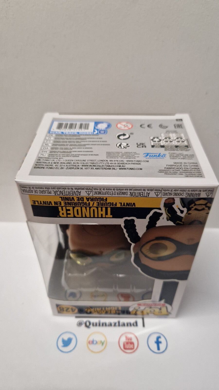 Funko Pop! DC BLACK LIGHTNING THUNDER #428 (F27)