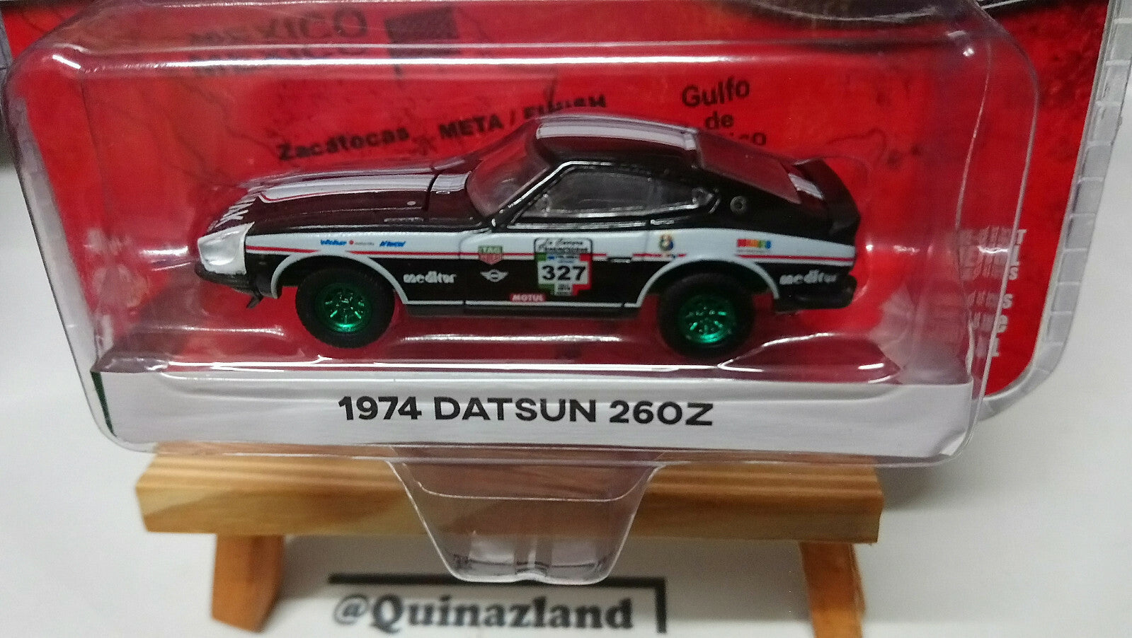 Greenlight  La Carrera Panamericana 1974 Datsun 260Z 327 Chase (NG43)
