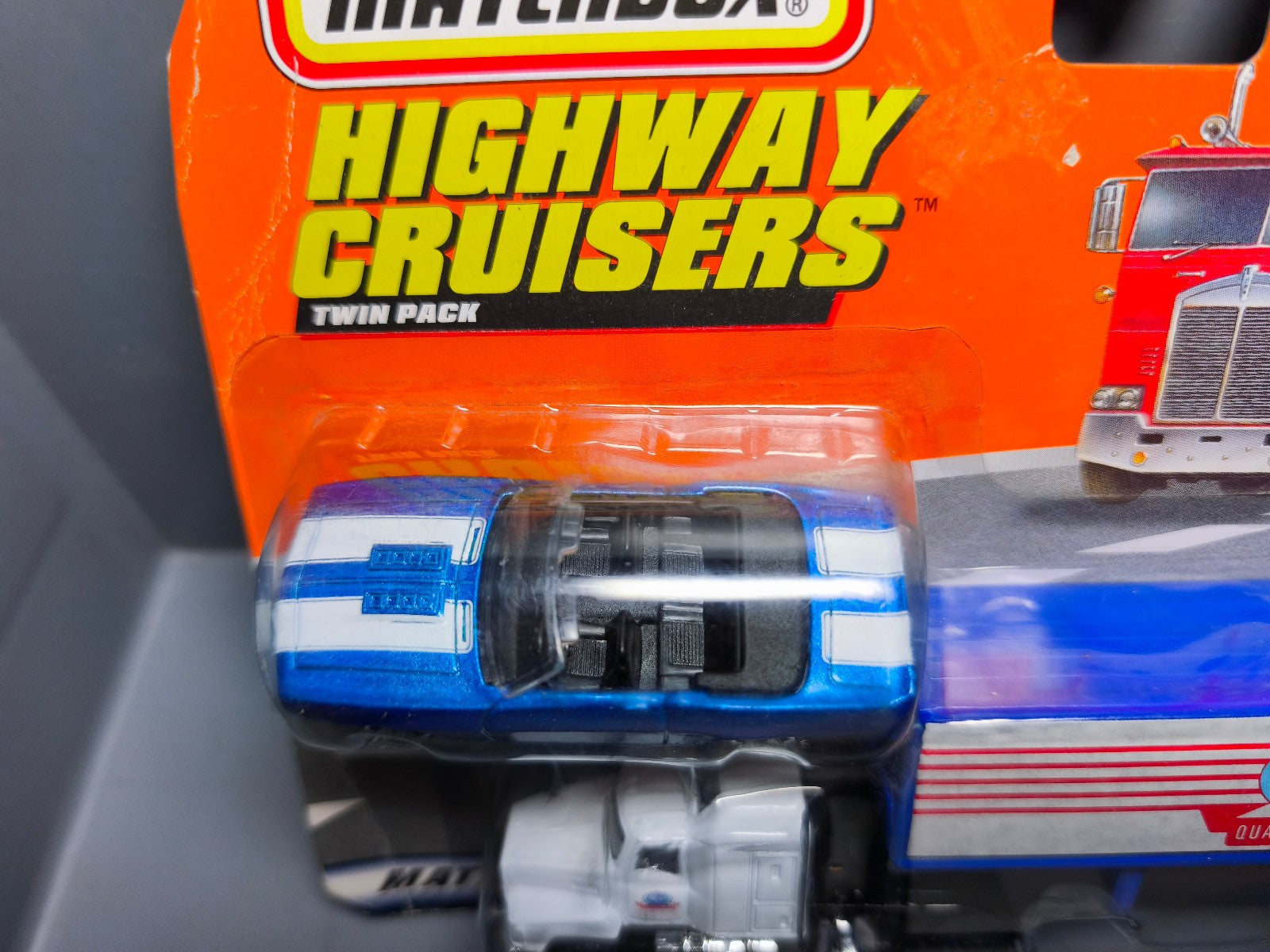 Matchbox 1998 highway cruisers twin pack kroger  Mack CH600 et camaro  (C13)