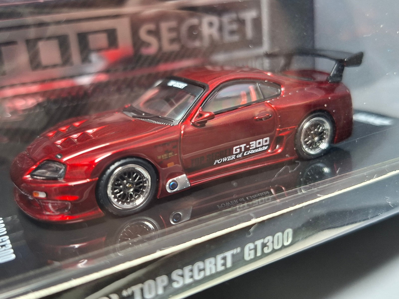 INNO64 2025 Toyota Supra (A80) Top Secret, red  (CP08)