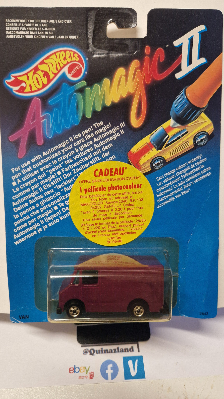 Hot Wheels 1989 coloris racers II Combat medic  (C13)