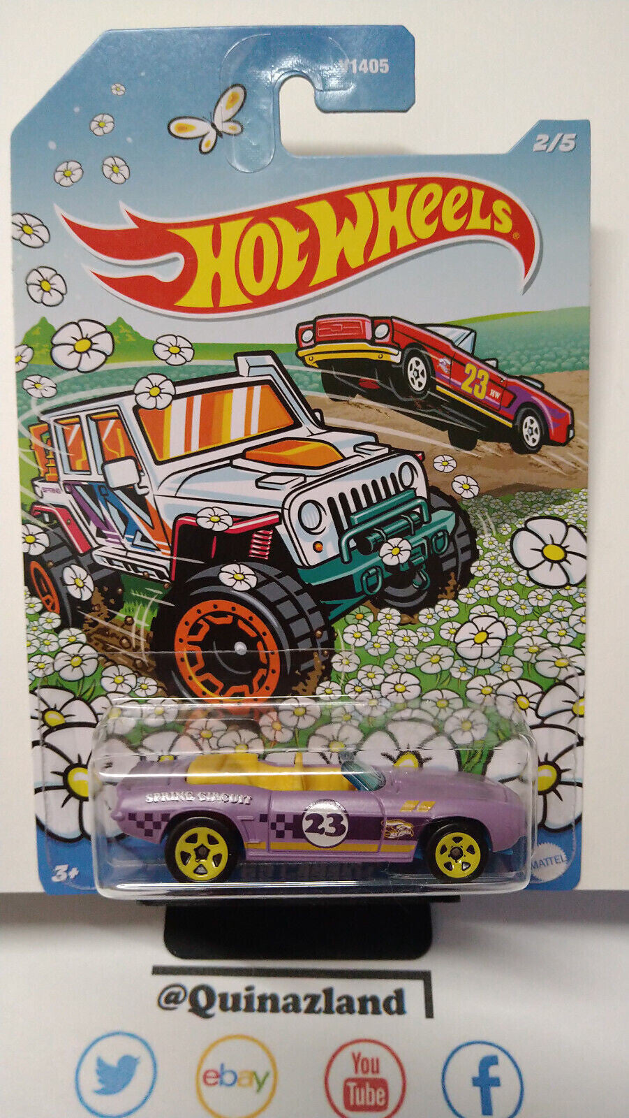 Hot Wheels 2023 spring easter exclusive Kroger 69 camaro  (CP20)