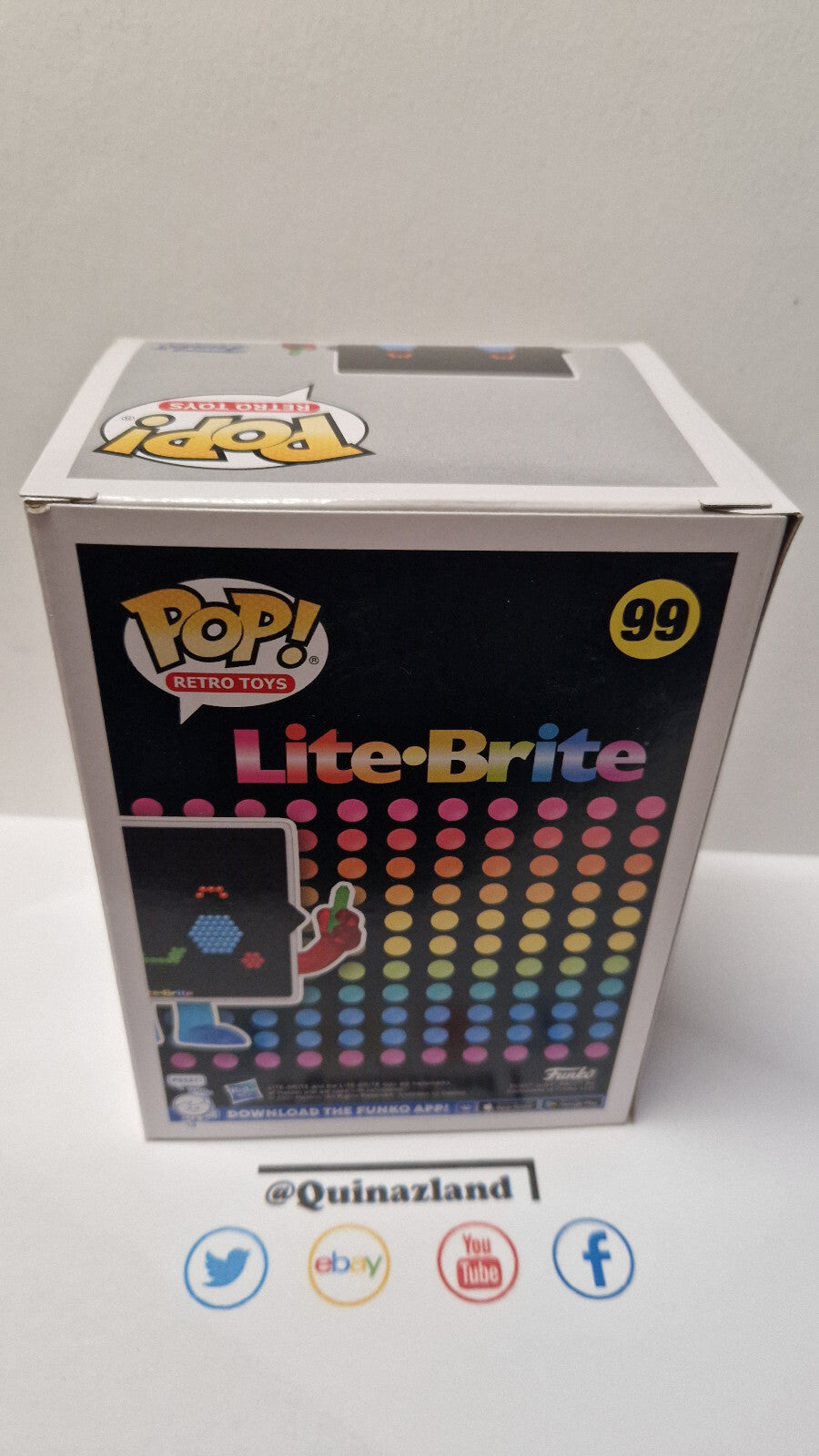 Funko Pop! Retro Toys #99 Lite-Brite (F24)