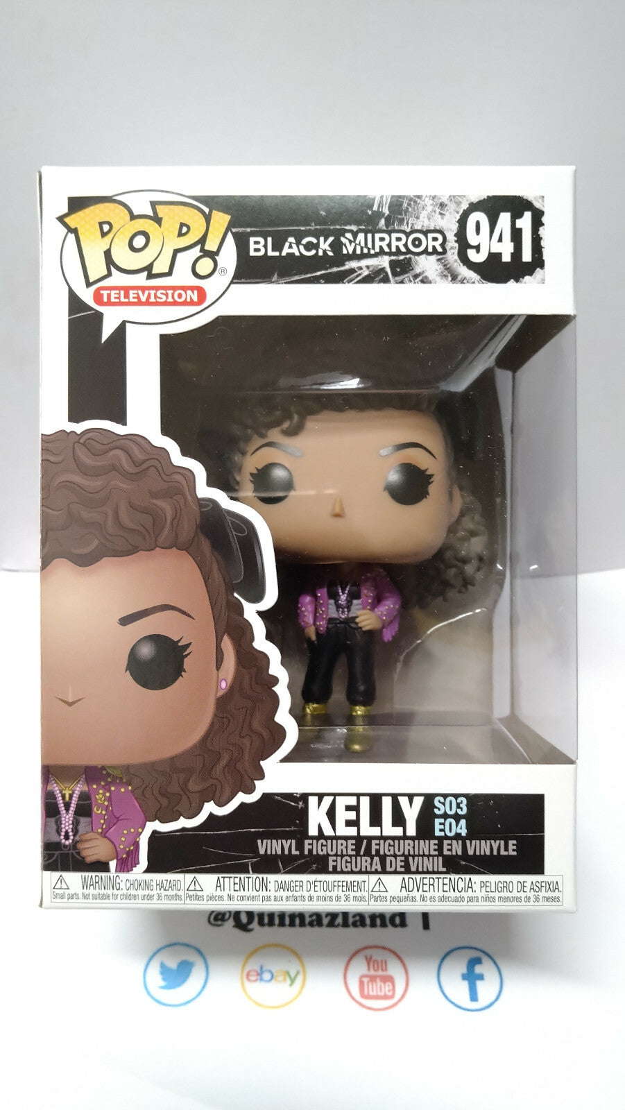 Funko Pop! BLACK MIRROR 941 Kelly (F42)
