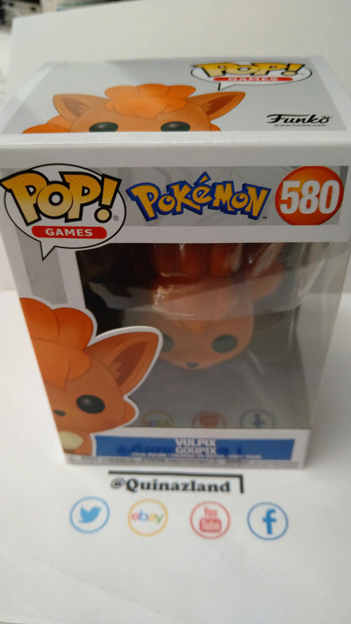 Funko Pop! POKEMON 580 Vulpix Goupix  (FU18)
