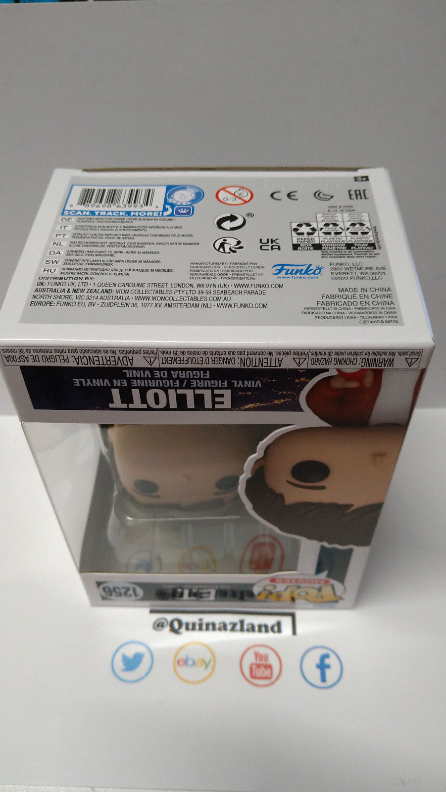 Funko Pop! E.T. 40Th Anniversary 1256 Elliot (FU33)