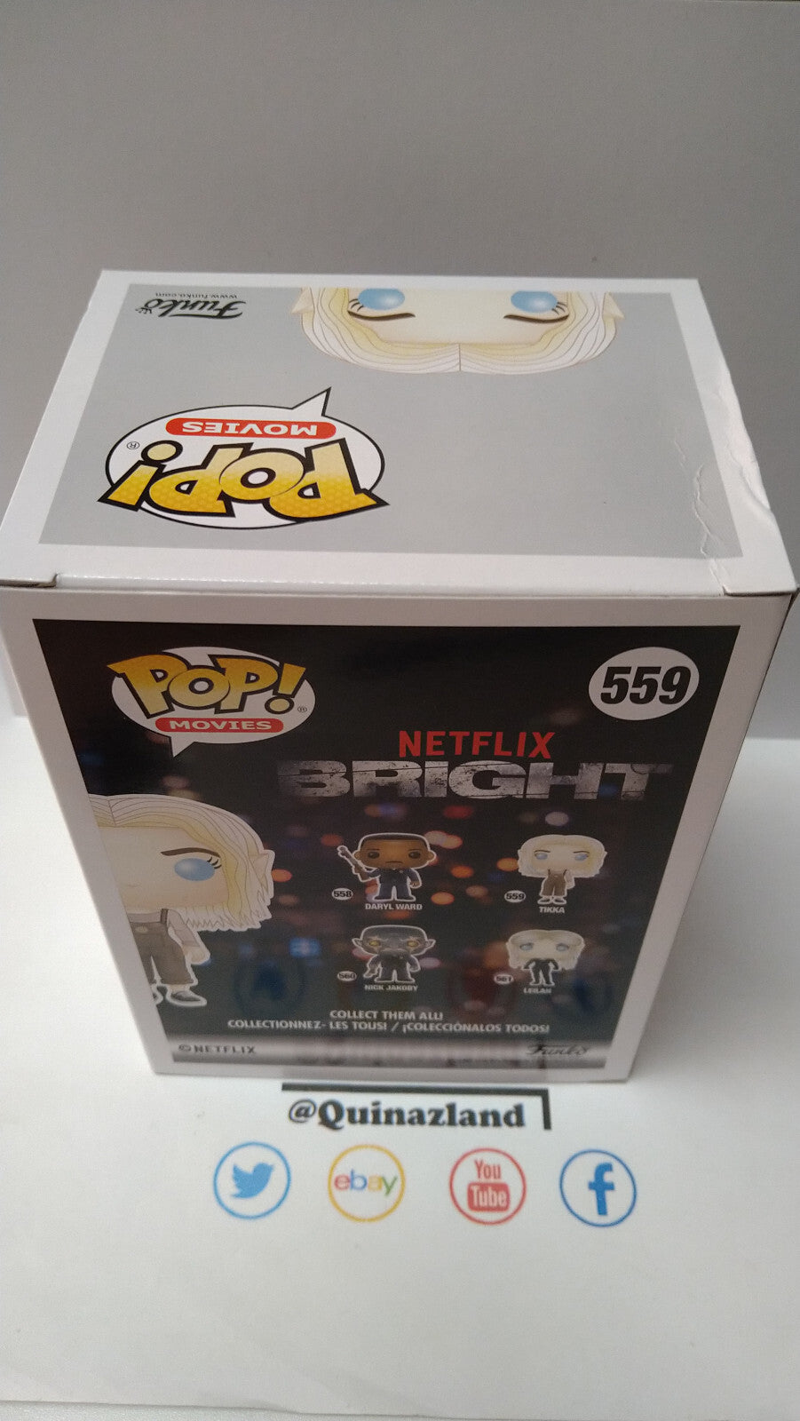 Funko Pop! Netflix Bright #559 Tikka (F2)