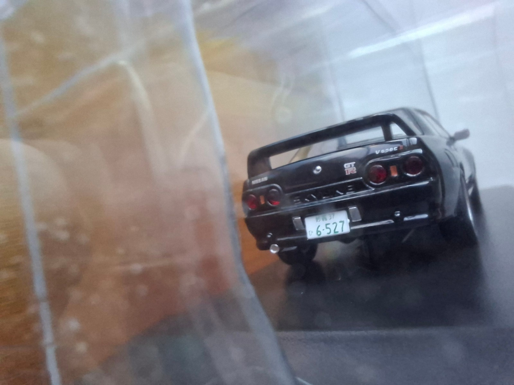 Kyosho 1995 Nissan Skyline GTR (BNR32) Initial D, black (NG34)
