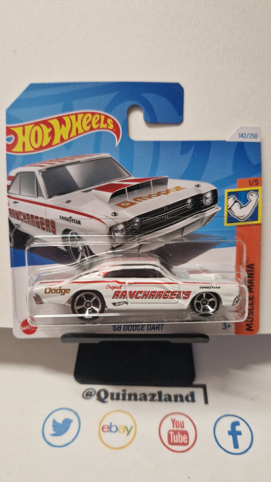 Hot Wheels 68 dodge dart   2024-142 (NP25)