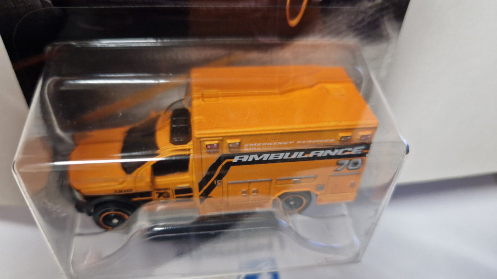 Matchbox 2023 Moving parts 70 years special edition  2019 ram ambulance   (NP24)