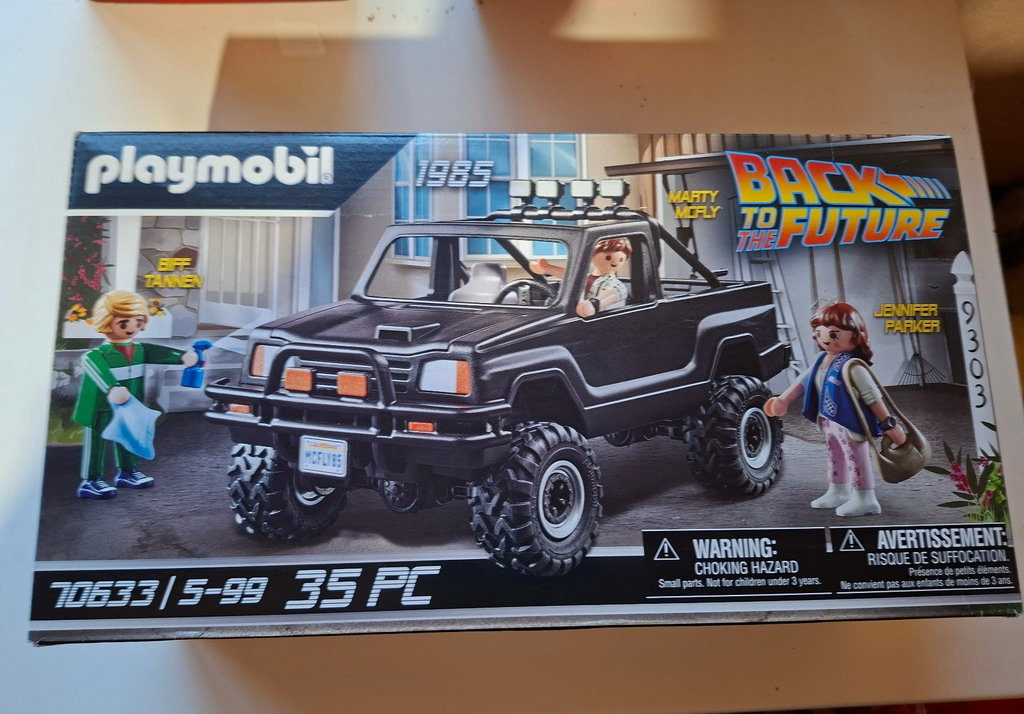 Playmobil 70633 set retour vers le future 1985 pickup Toyota SR5 (ET)