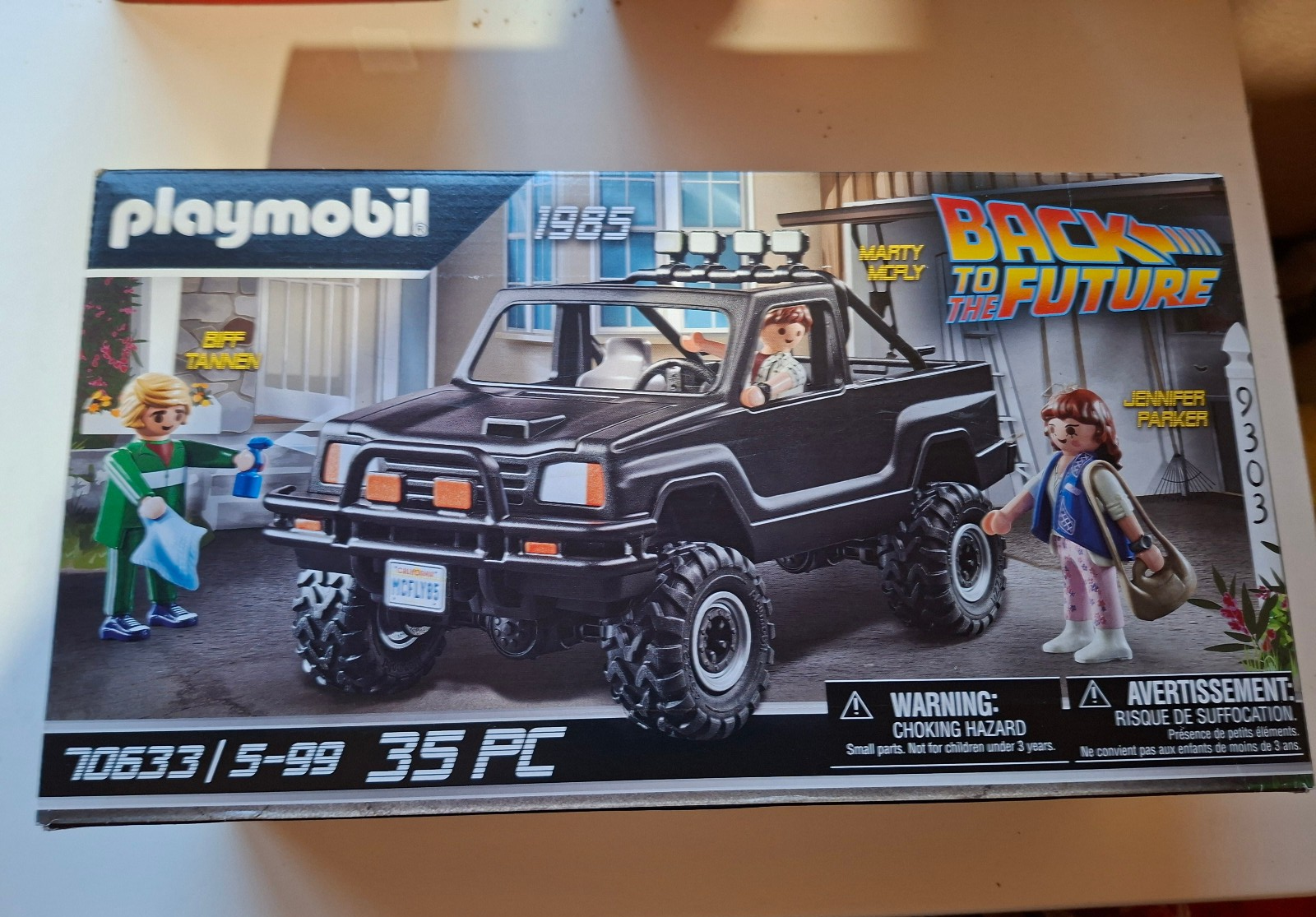 Playmobil 70633 set retour vers le future 1985 pickup Toyota SR5 (ET)
