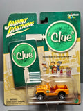 Johnny Lightning 2004 cluedo  Colonel mustard jeep CJ-5   (NG66)