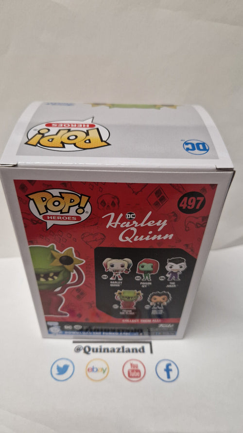 Funko Pop! HARLEY QUINN ANIMATED SERIES POP Heroes N° 497 Frank the Plant (F3)
