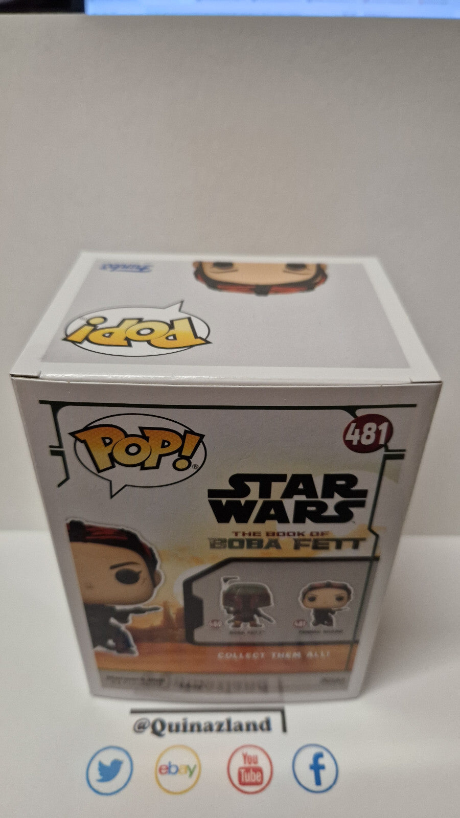 Funko Pop! STAR WARS 481 Fennec Shand (F19)