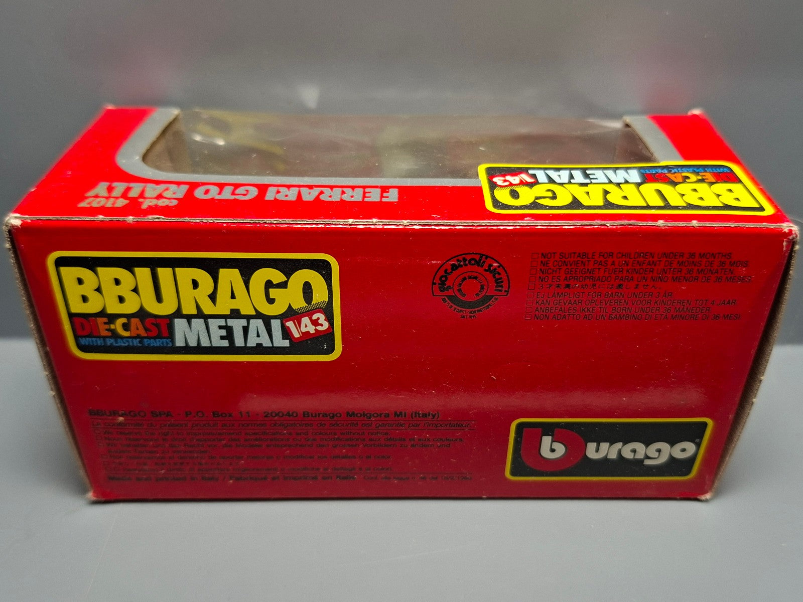 Burago 1/43 Ferrari GTO Rally (CP13)