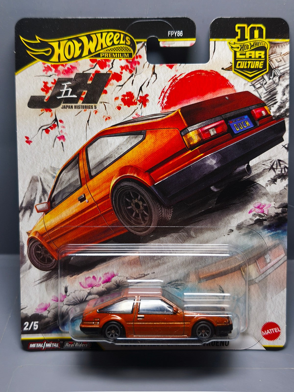 Hot Wheels Japan Historics 5 - Toyota AE86 Sprinter Trueno (NG33)