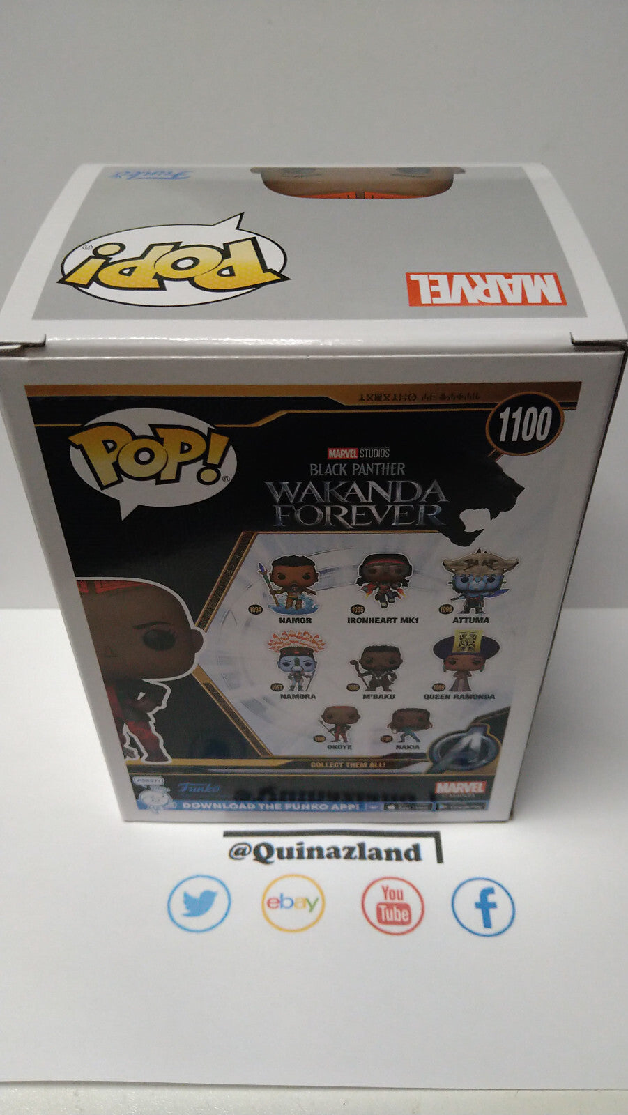 Funko Pop! BLACK PANTHER WAKANDA FOREVER 1100 Okoye (F16)