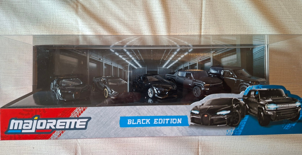 Majorette Ride Cool Black Edition Bugatti Lamborghini Toyota Land Rover GMC (ET)
