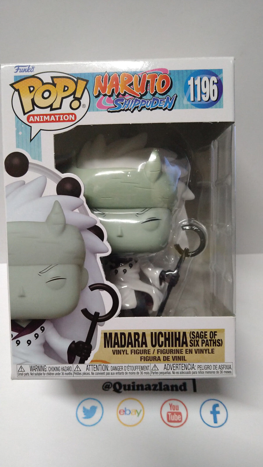 Funko Pop! NARUTO POP N° 1196 Sage Madara Uchiha (FU33)