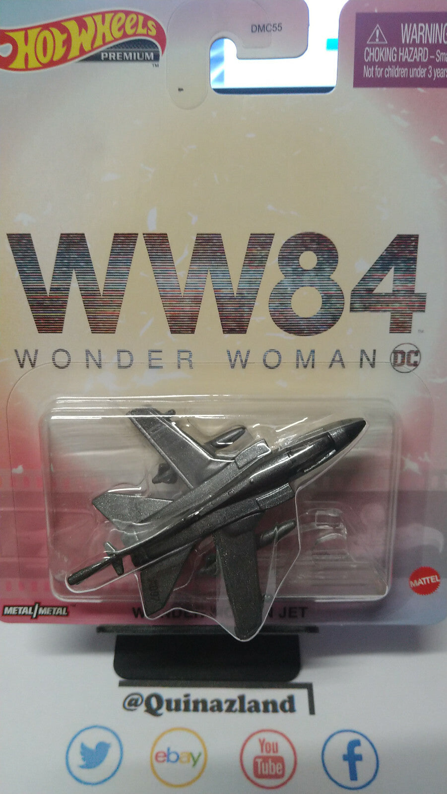 Hot Wheels 2020 DC WW84  Wonder Woman Jet  (NG72)