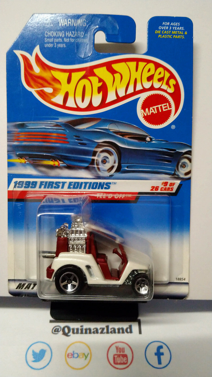 hot wheels First Editions Tee'd Off 1999-683 rouge  (NP13)