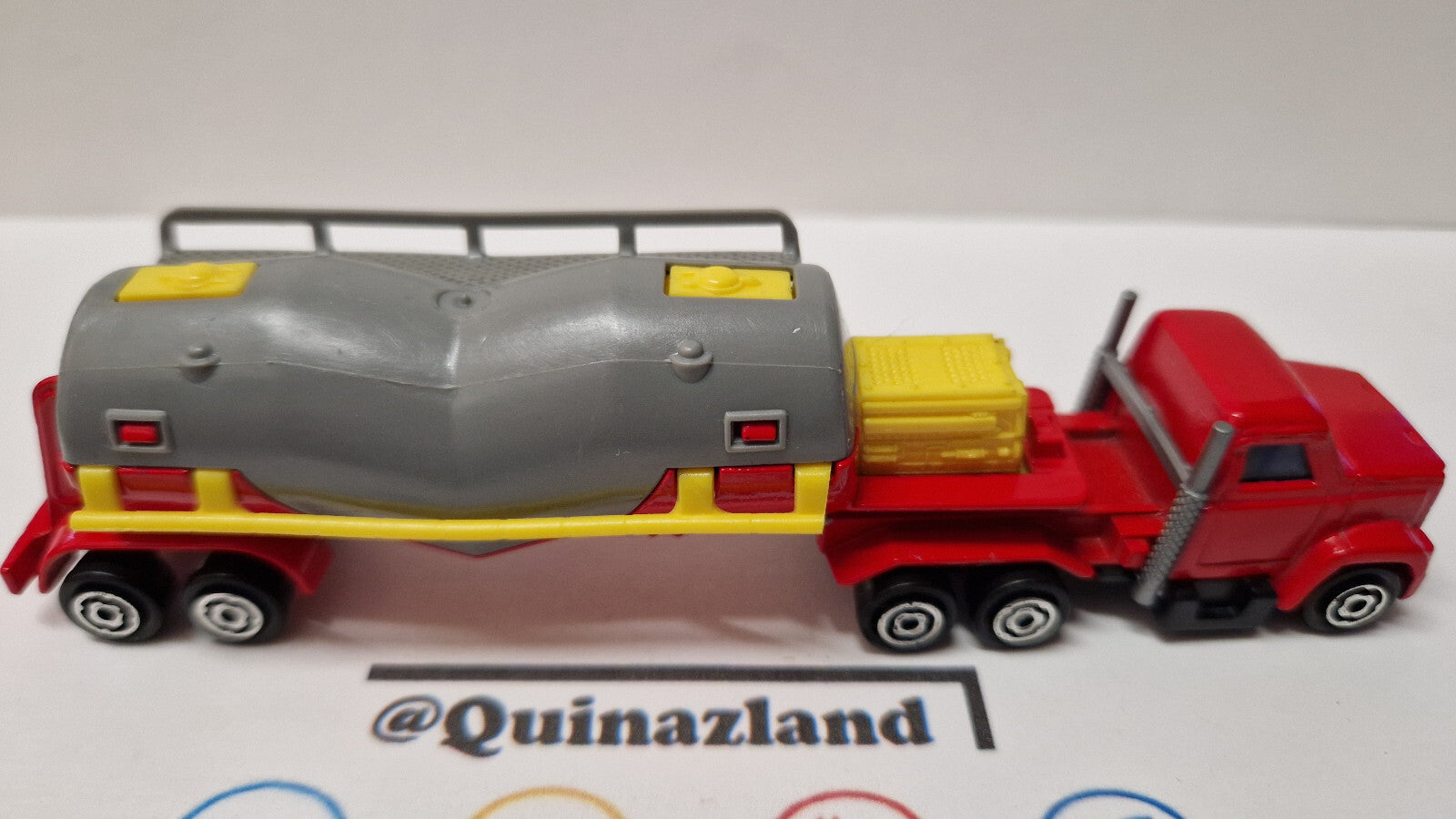 Majorette 1997 série 300 GMC brigadier citerne rouge    (CP04)