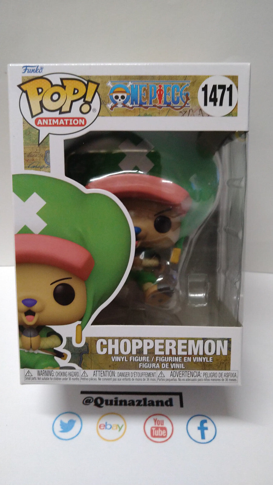 Funko Pop! ONE PIECE POP Animation N° 1471 Chopperemon (Wano) (F1)