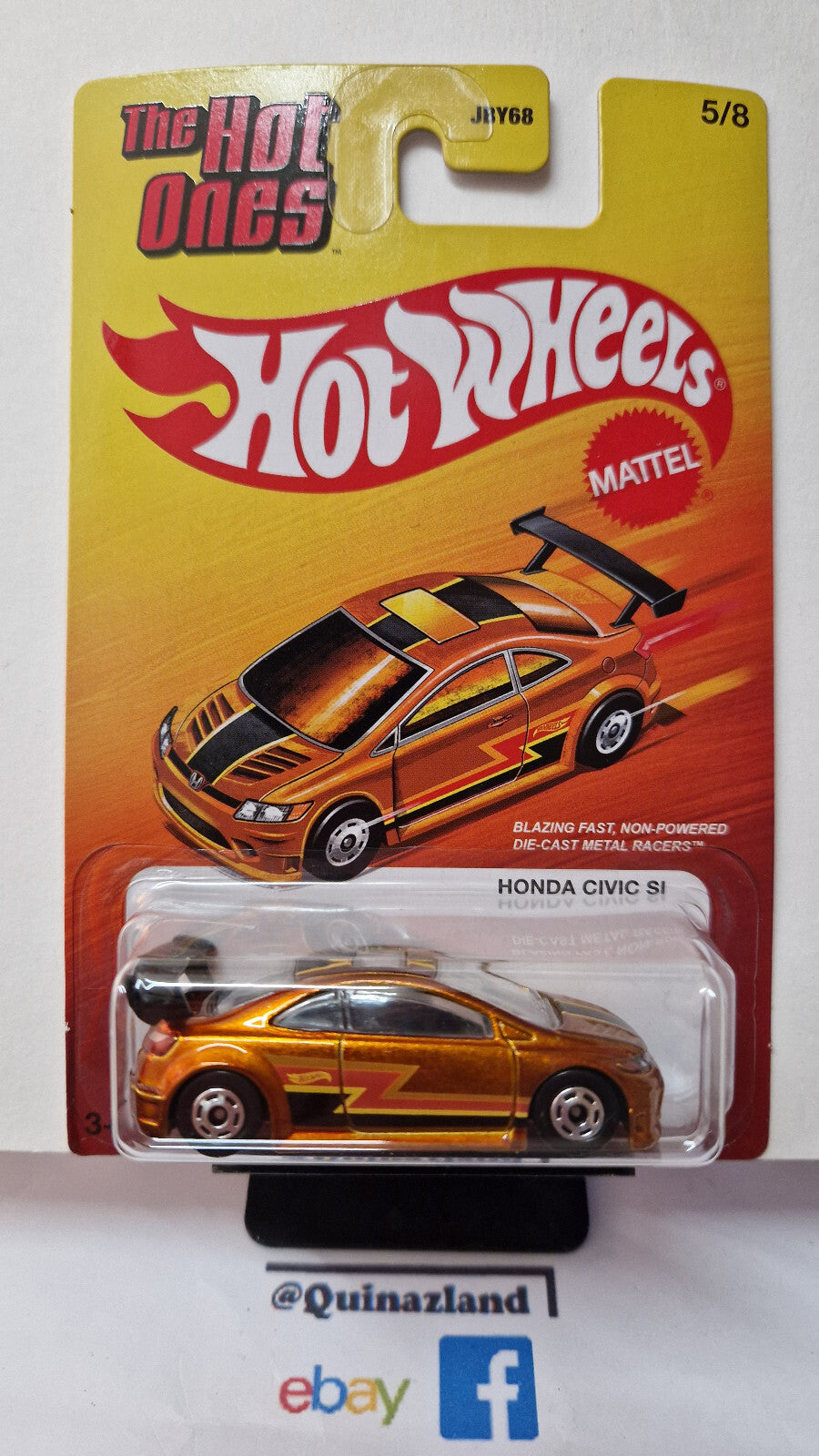 Hot Wheels 2025 hot Ones Honda Civic si (NP08)