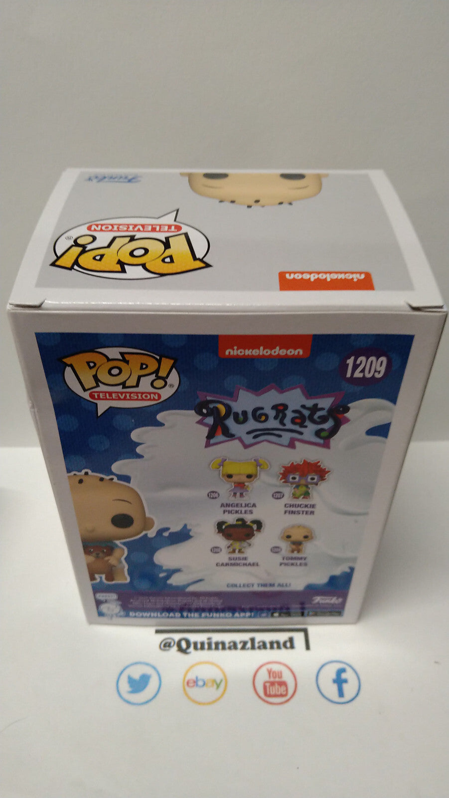 Funko Pop!  Razmoket 1209  Tommy Pickles Chase (F6)