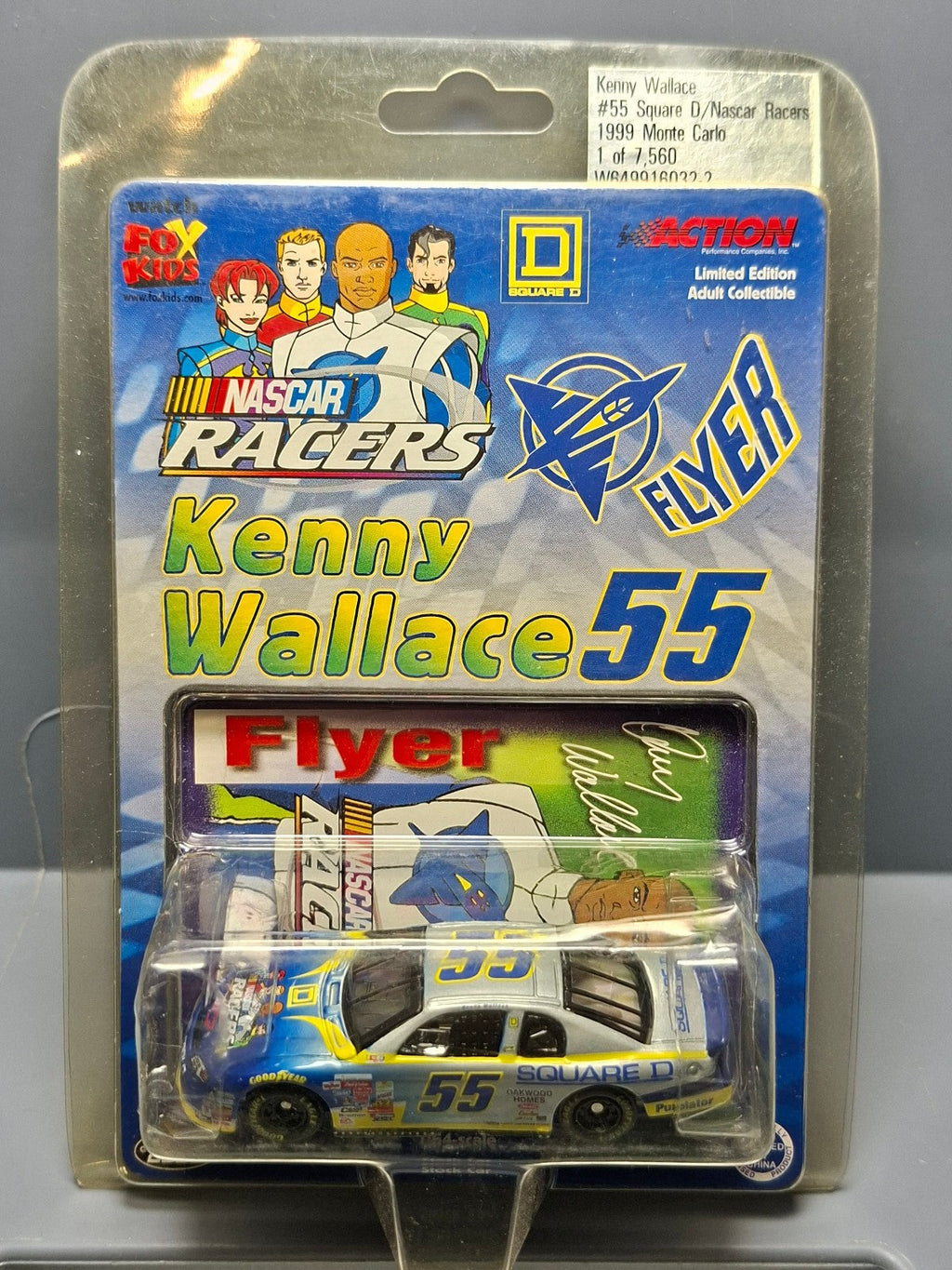 Action Kenny Wallace 1999 Chevrolet Monte Carlo square D  (NP01)