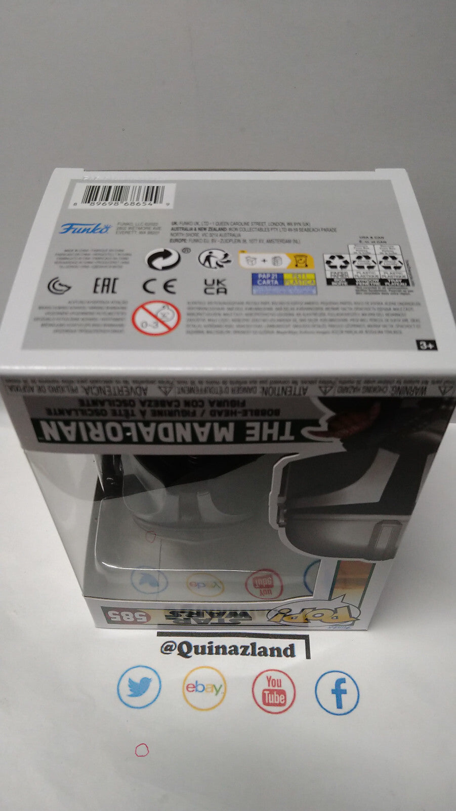 Funko Pop! Star Wars N° 585 The Mandalorian  (F23)