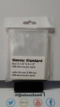 Protèges Cartes lot 100 Sleeves Standard 64 mm X 89 mm idéal carte pokemon ....