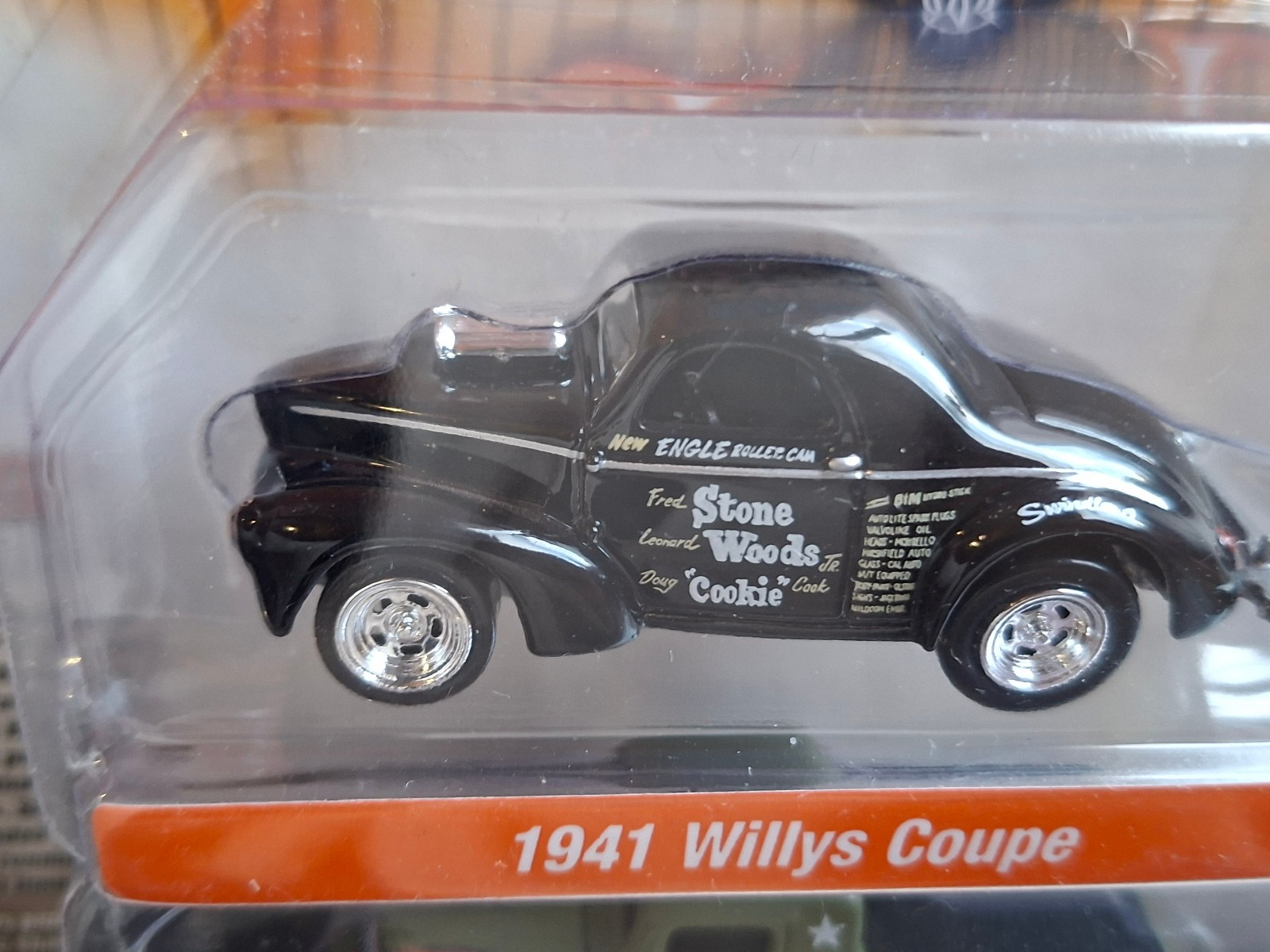 Johnny Lightning Willys Gassers Pack 1941 Willys Coupe 1933 Pickup  (NG61)