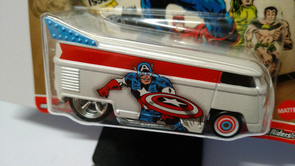 Hot Wheels Marvel Land Rover Hiway Hauler Volkswagen Combat Medic lot 5 (NG30)