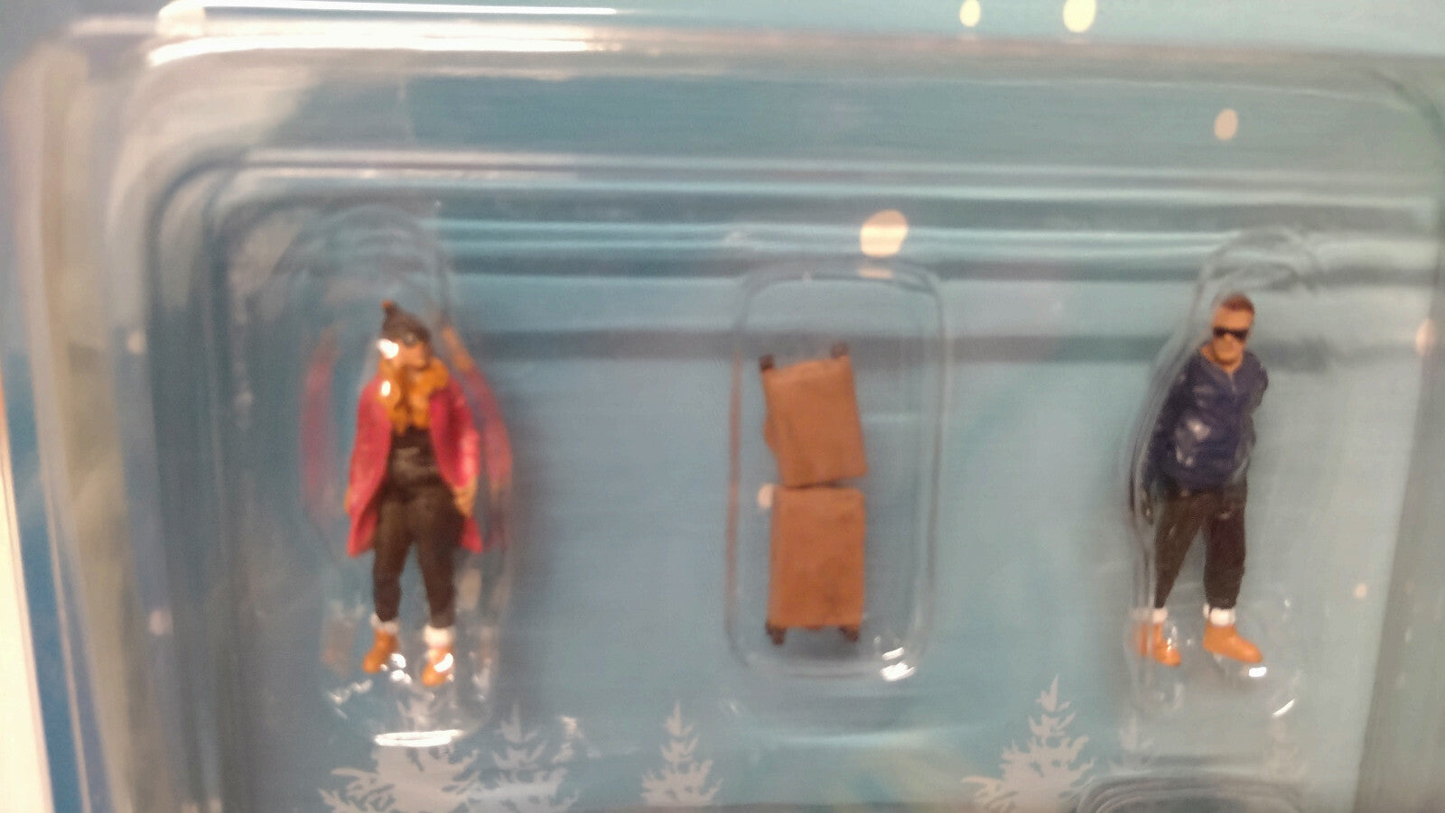 American Diorama Set 1/64 Figurines Winter Break    (NG13)