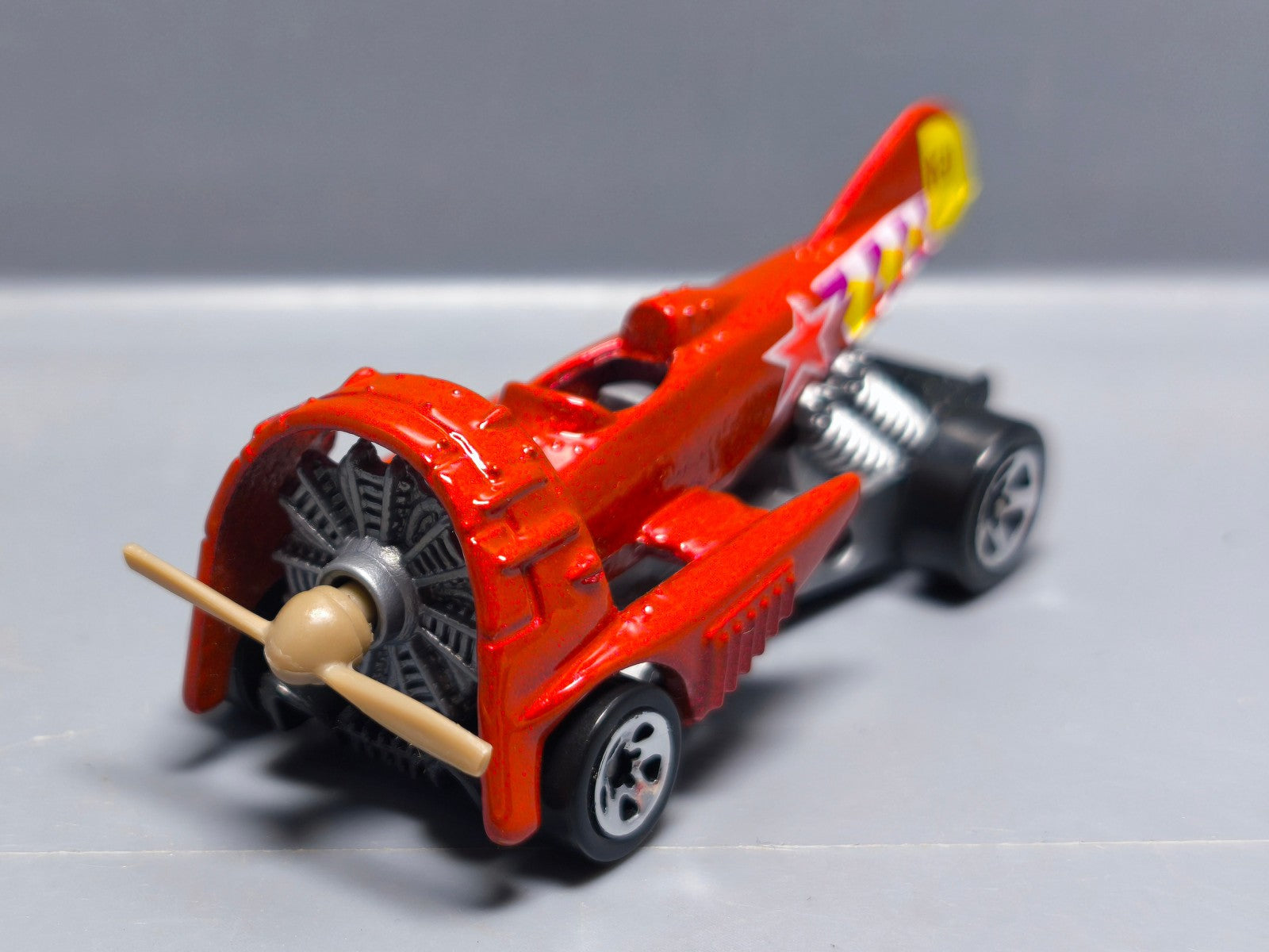 Hot Wheels Dogfighter version base grise 5sp 1996-375   (A05)