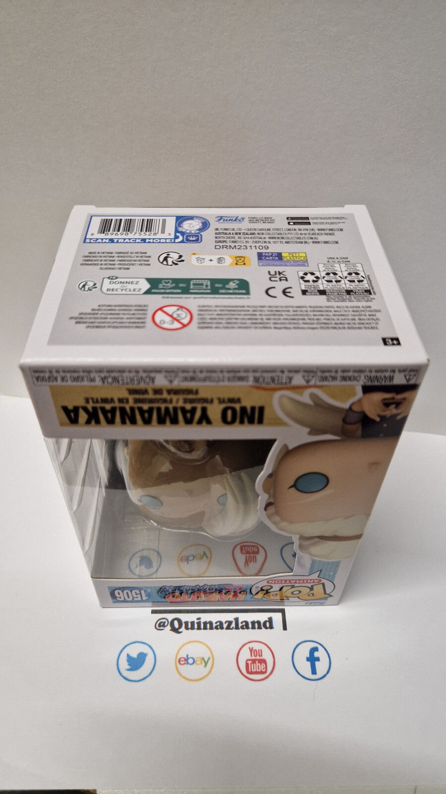 Funko Pop! NARUTO SHIPPUDEN POP Animation N° 1506 Ino Yamanaka  (F45)