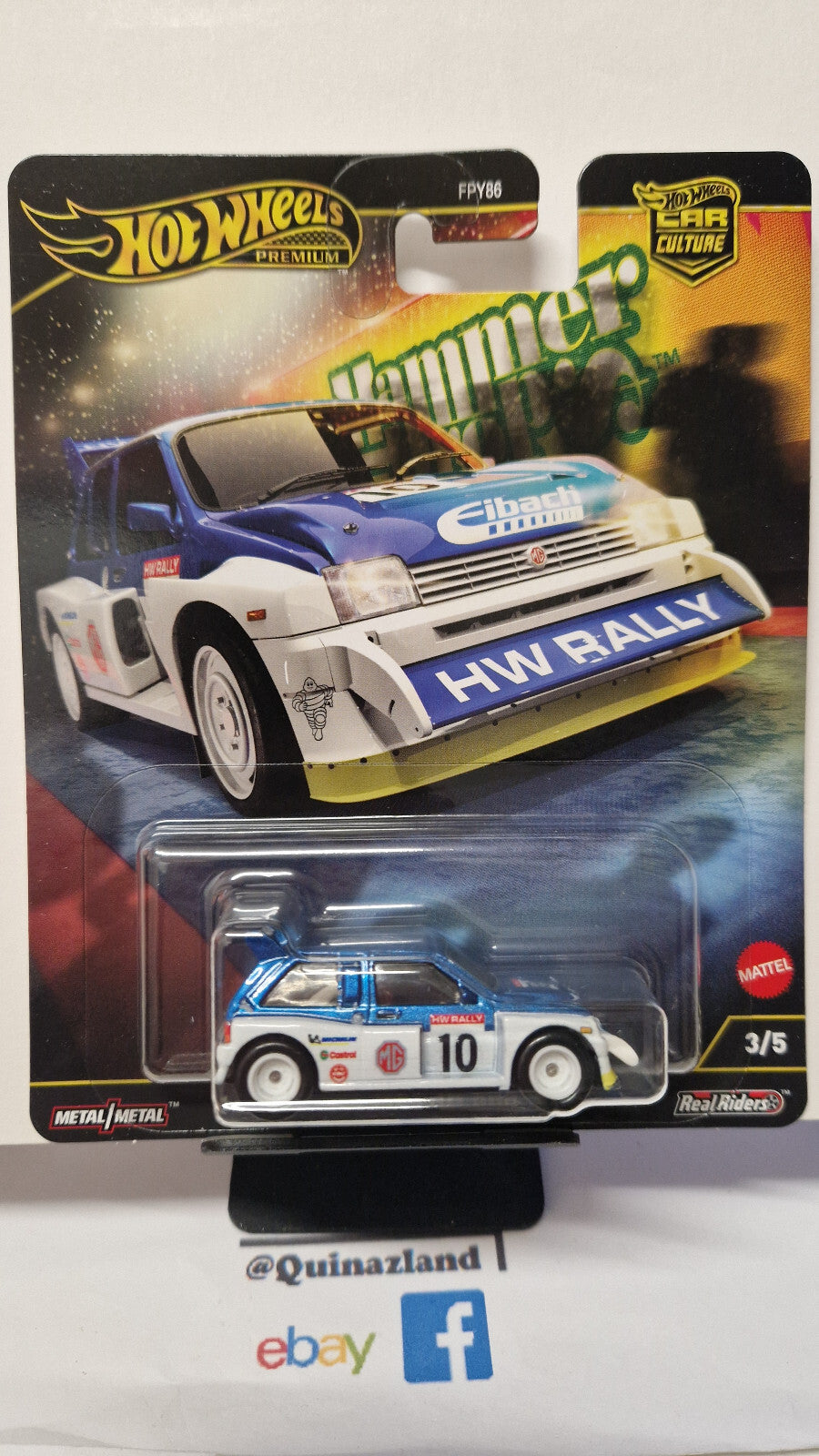 Hot Wheels 2025 Hammer Drop mG metro 6R4 (NG46)