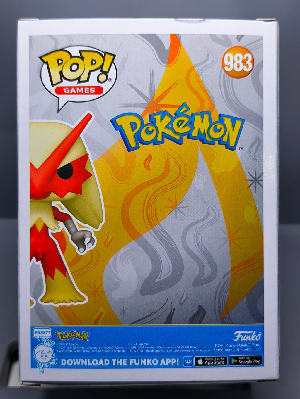 Funko Pop! Pokemon POP Games N° 983 Braségali (F50)