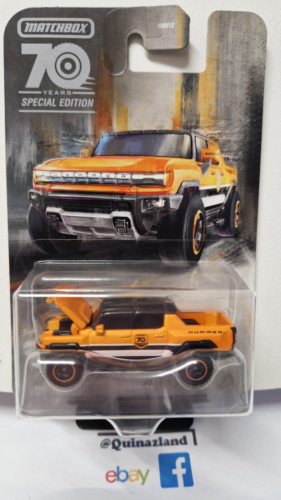 Matchbox 2023 Moving parts 70 years special edition  2022 Hummer EV  (NP24)