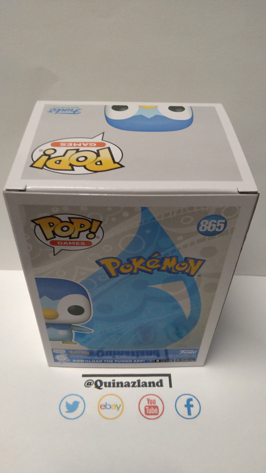 Funko Pop! POKEMON POP Games N° 865 Tiplouf (F11)