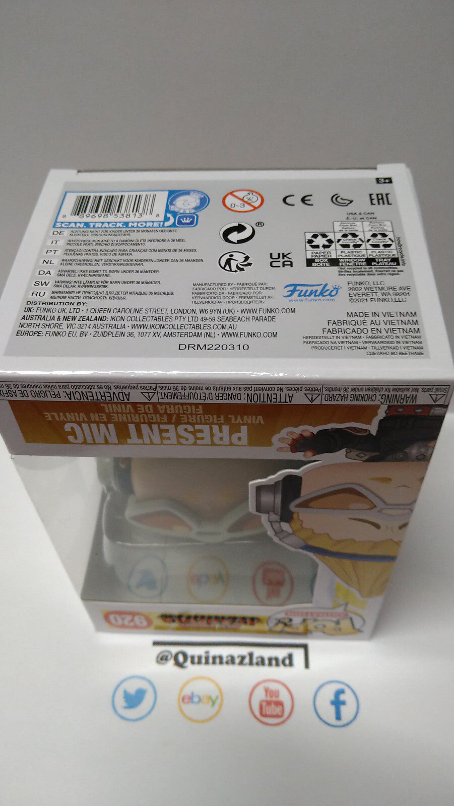 Funko Pop! MY HERO ACADEMIA 920 Present Mic (FU27)