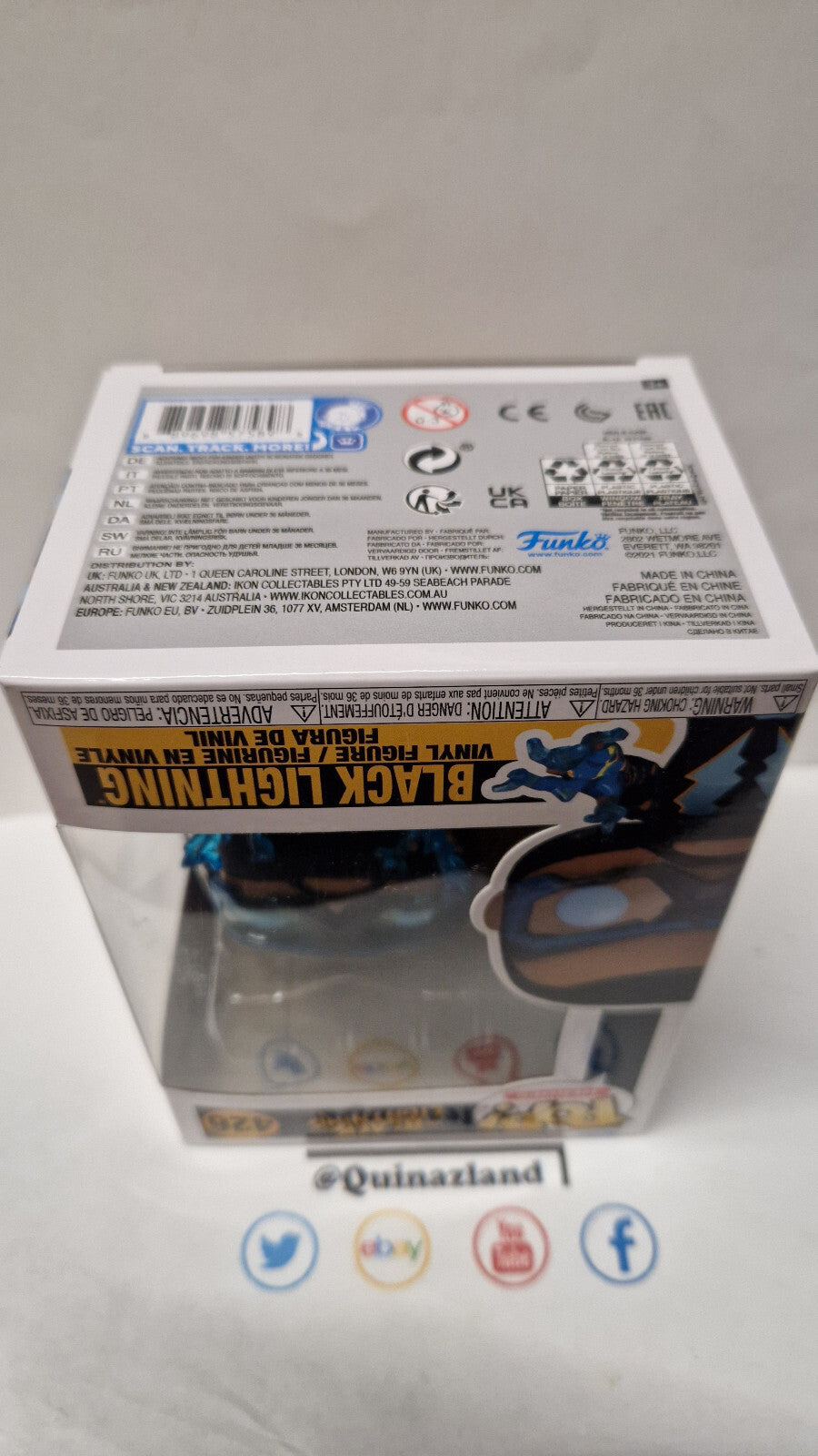 Funko Pop! DC BLACK LIGHTNING  #426 (FU02)