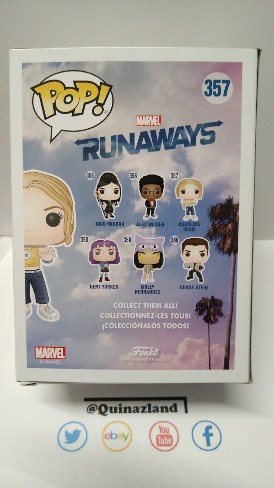Funko Pop! Runaways #357 Karolina Dean (F11)