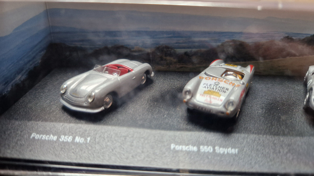 Schuco 1/72 Set porsche 356 no.1, 550 spyder, 904, 356 coupe (NG45)